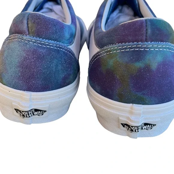 VANS bold ni tie dye suede sneakers NWT sz mens 9 sz woman’s 10.5!! - Picture 2 of 15